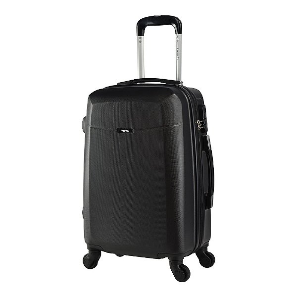 MALA DE VIAGEM - MALA COMPACT EM ABS 24 PRETO - YINS BRASIL