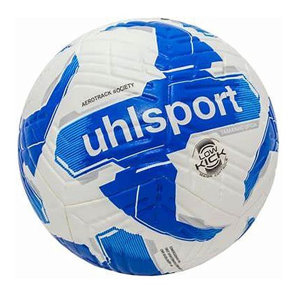 BOLA DE FUTEBOL SOCIETY AEROTRACK BRANCO E AZUL - UHLSPORT
