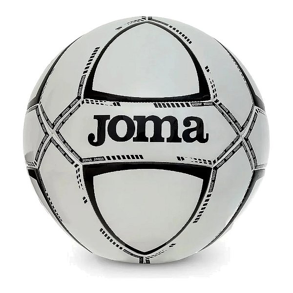 BOLA DE FUTSAL TOP 5 BRANCO E PRETO - JOMA