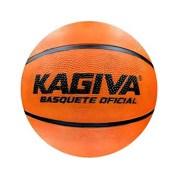 BOLA DE BASQUETE OFICIAL BORRACHA TAMANHO 7 - KAGIVA