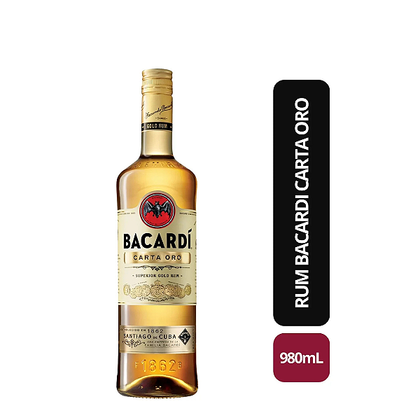 Bacardí Carta Oro 980ml