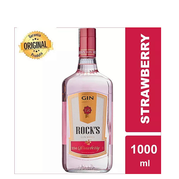 Gin Rock's Strawberry 1L