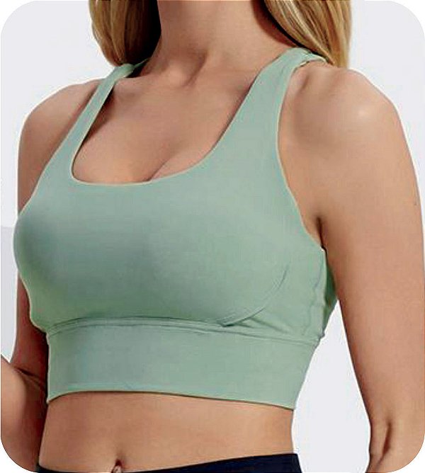 Top Lubi Sports Bra Verde
