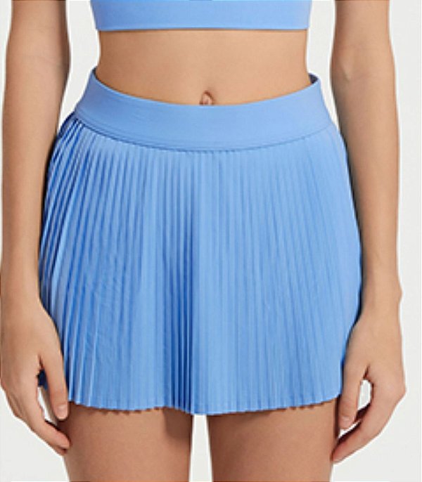 Short saia Lubi Azul Sinatra