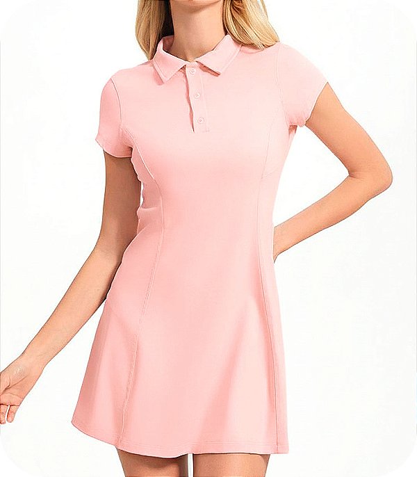 Vestido Lubi Rosa Claro