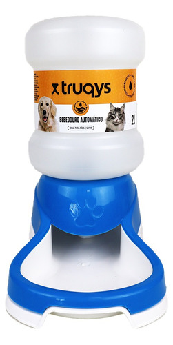 Bebedouro Automático Cachorros E Gatos Pet Truqys 2 Litros