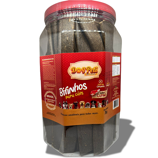 Petisco Para Cães Bifinho Dog Peti 2kg