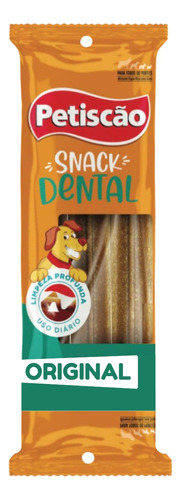 Petisco Para Cães Snack Dental Original Petiscão 3un 75g