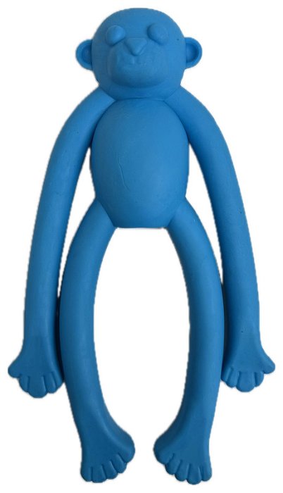 Brinquedo Mordedor Cães Macaquinho Borracha