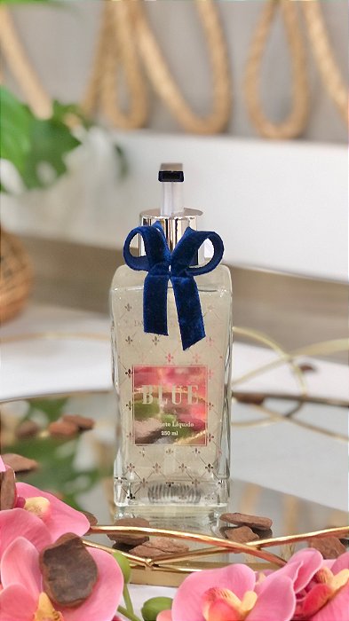 SABONETE LÍQUIDO GLITER 250 ML BLUE