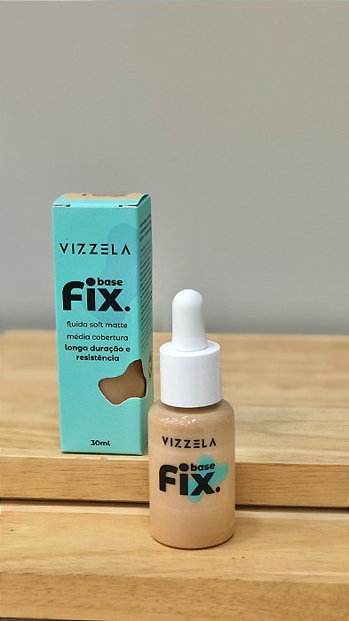 Base líquida fix cor 12 - Vizzela