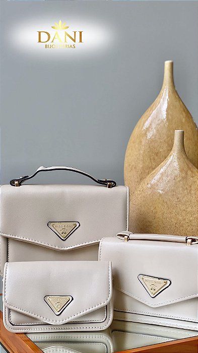 Kit bolsa feminina elegante