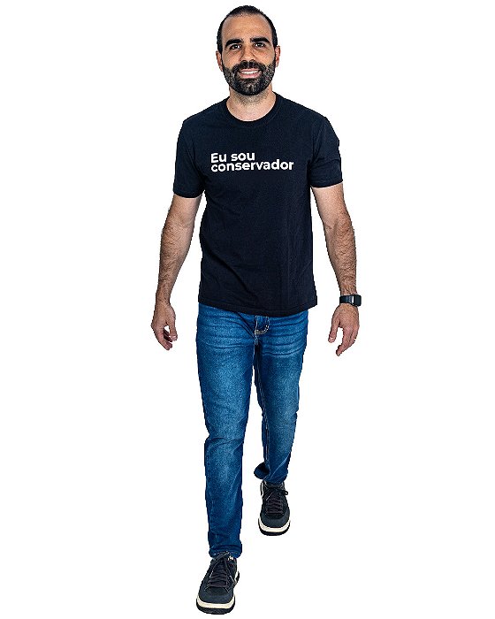 Camiseta Eu Sou Conservador - Masculina