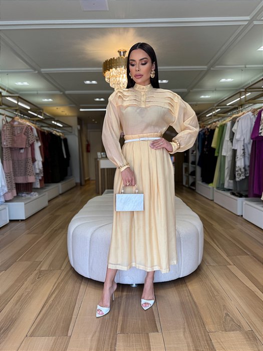 CONJUNTO LUIZA FAZZOLLI ORGANZA