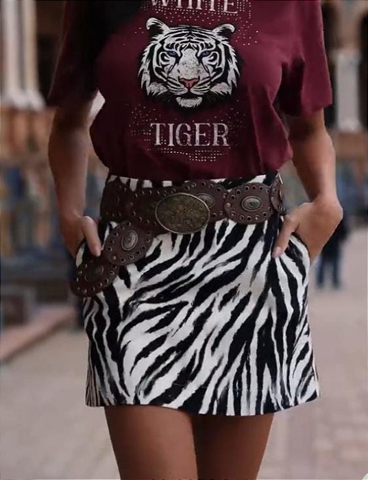 SAIA ANIMAL PRINT MURAU