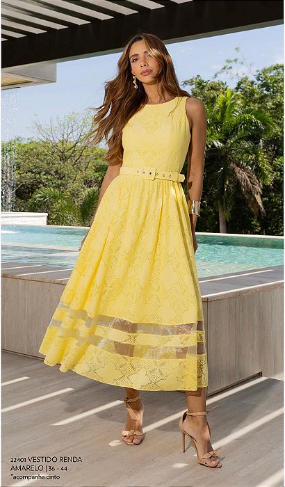 VESTIDO RENDA