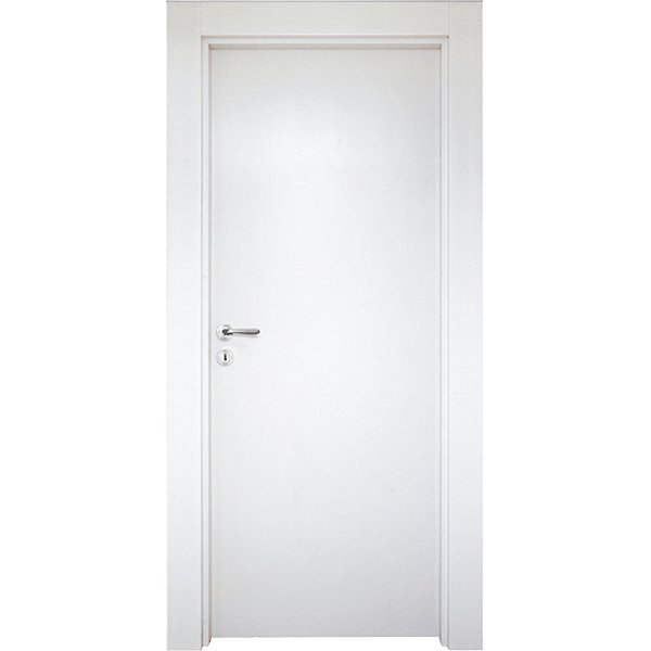 18m2 Portas Internas - Portas internas semissólidas com acabamento em melamina na cor branca