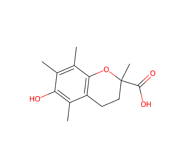 [53188-07-1] Trolox (Ácido (±)-6-hidroxi-2,5,7,8-tetrametilcromano-2-carboxílico)