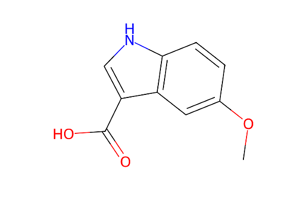 [10242-01-0], 1H-Indole-3-carboxylic acid, 5-methoxy-, 98%, 250mg