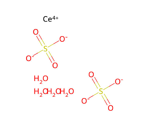 [10294-42-5], Cerium(IV) sulfate tetrahydrate, 95%+, 25g