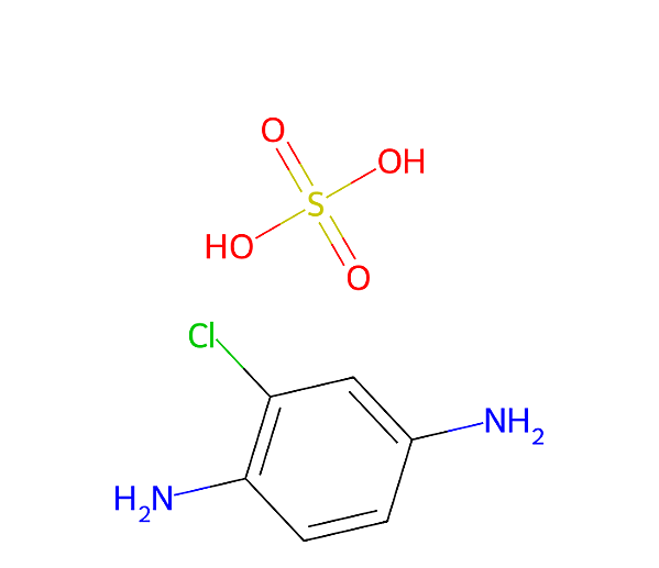 [61702-44-1], 2-Chlorobenzene-1,4-diamine sulfate, 98%, 25g