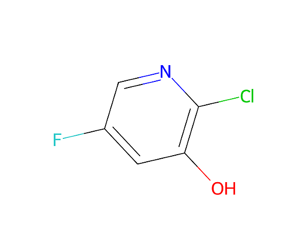 [884494-35-3], 2-Chloro-5-fluoro-3-hydroxypyridine, 98%, 100mg
