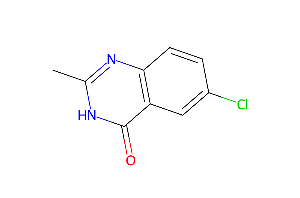 [7142-09-8], 6-chloro-2-methyl-4(1H)-quinazolinone, 97%, 250mg