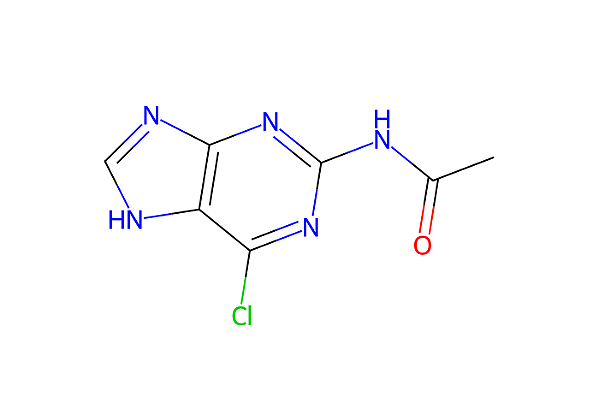 [7602-01-9], 2-ACETAMIDO-6-CHLOROPURINE, 97%, 250mg