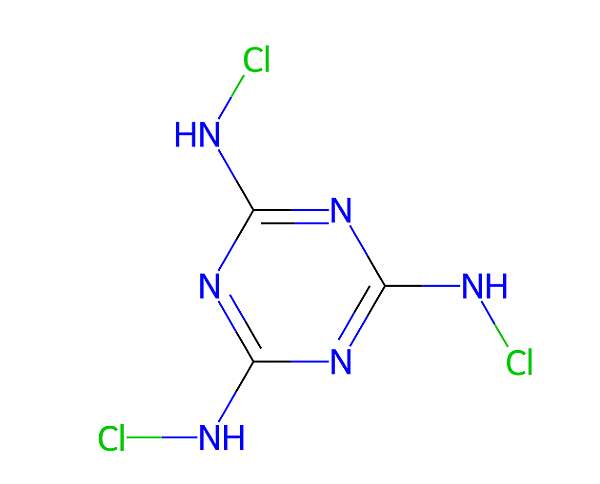 [7673-09-8], Trichloromelamine, , 1g