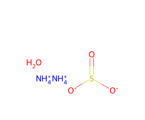 [7783-11-1], Sulfurous acid, diammonium salt, monohydrate, 92%, 100g