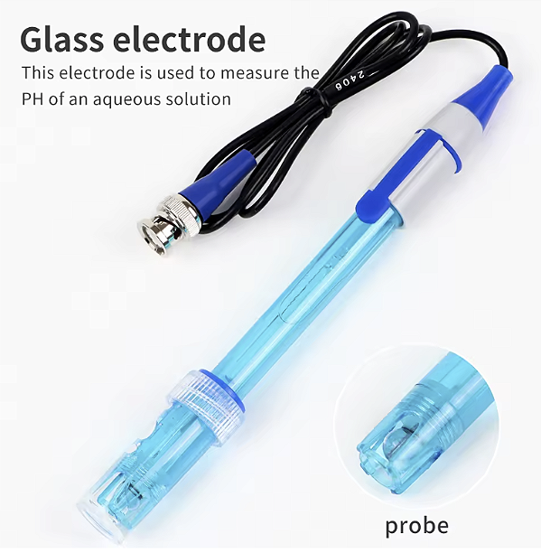 Eletrodo em Vidro para Medidor de pH