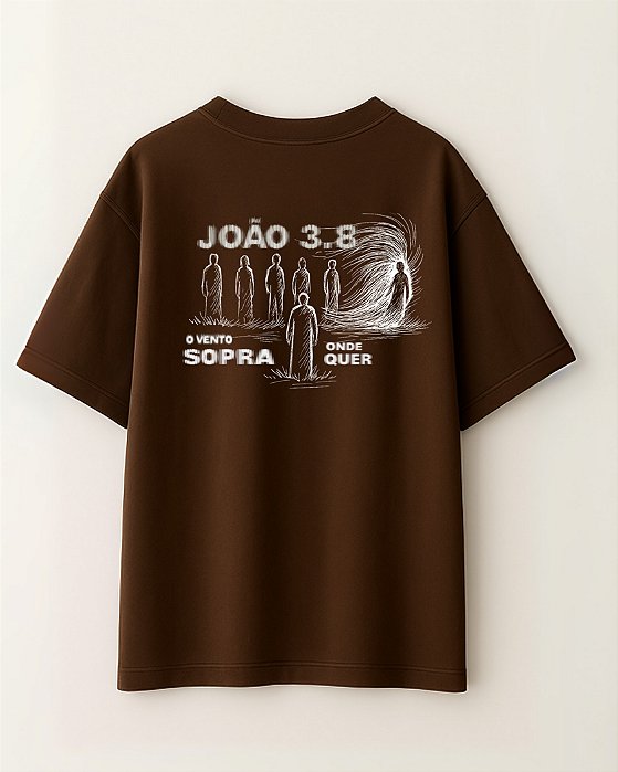 CAMISETA OVERSIZED JOÃO 3.8