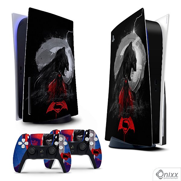 Skin PS5 Adesiva Batman-Vs-Superman