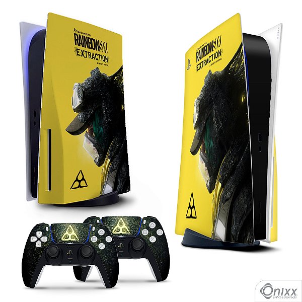 Skin PS5 Adesiva Rainbow Six Extraction