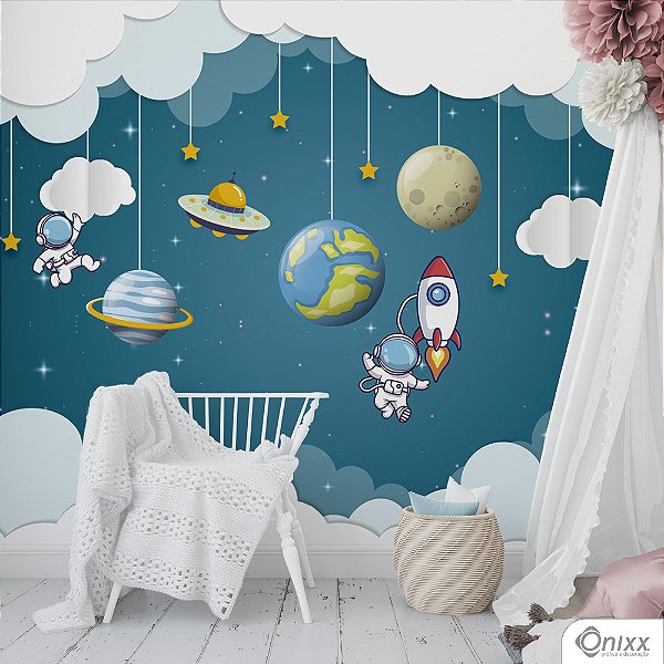 Painel Adesivo Space Astronaut