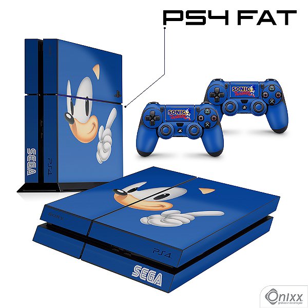 Skin PS4 Adesiva Sonic