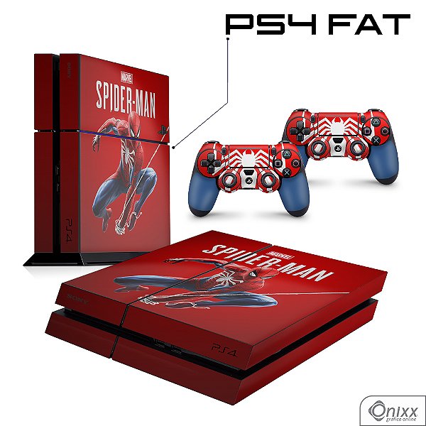 Skin PS4 Adesiva Spider Man