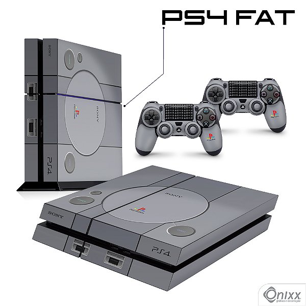 Skin PS4 Adesiva RETRO_PS1