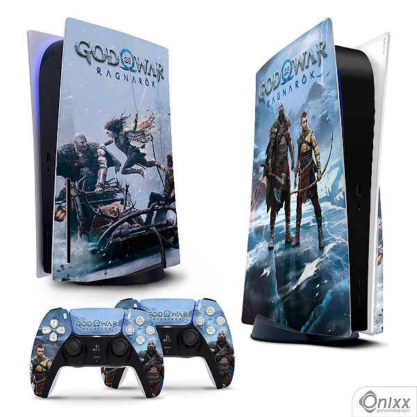 Skin PS5 Adesiva God Of War Ragnarok II