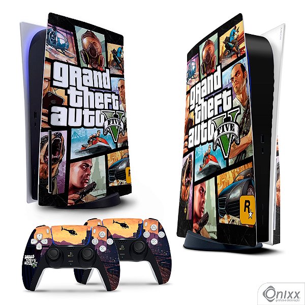 Skin PS5 Adesiva GTA V
