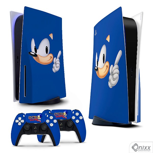 Skin PS5 Adesiva Sonic