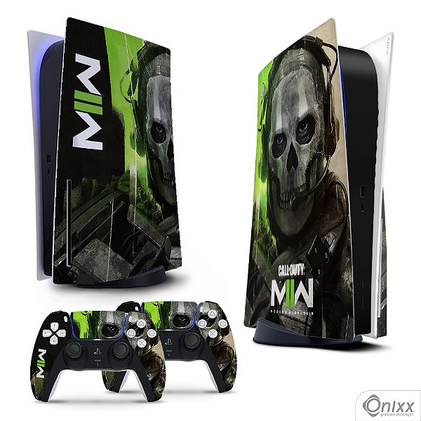 Skin PS5 Adesiva Modern Warfare II - Ghost