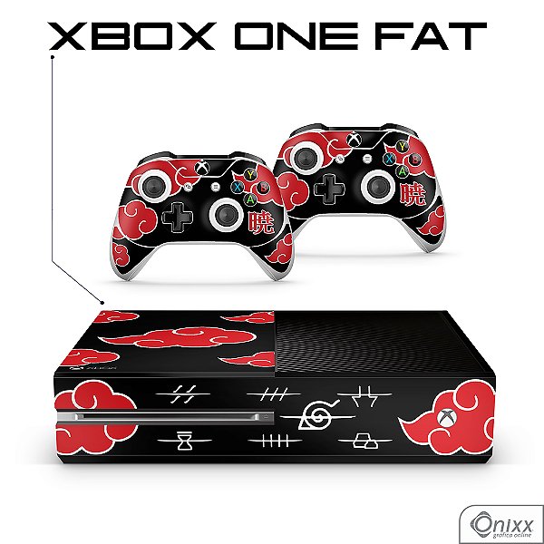 Skin XBOX ONE Adesiva Naruto Akatsuki