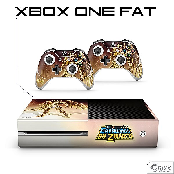 Skin XBOX ONE Adesiva Seiya de Sagitário