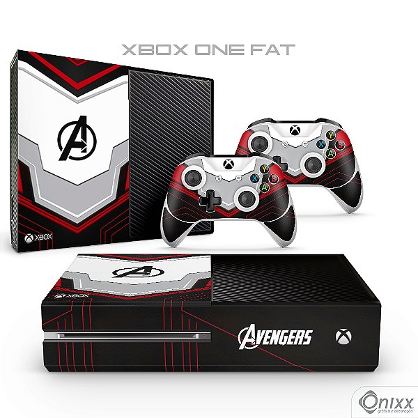 Skin XBOX ONE Adesiva Avengers Uniforme Quântico