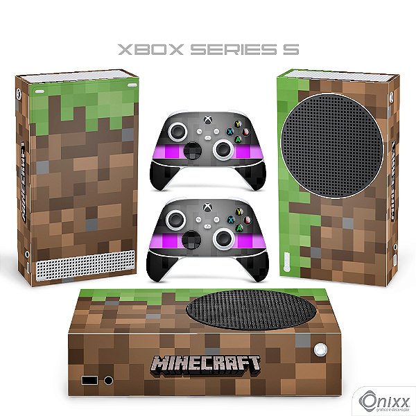 Skin Xbox Series S Adesiva Minecraft