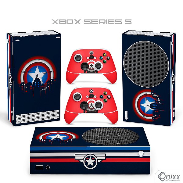 Skin Xbox Series S Adesiva Capitain America