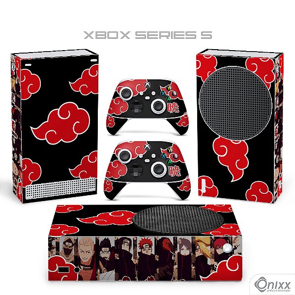 Skin Xbox Series S Adesiva Naruto Akatsuki