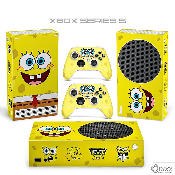 Skin Xbox Series S Adesiva Bob Esponja