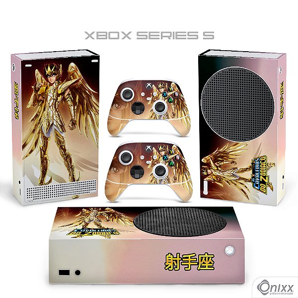 Skin Xbox Series S Adesiva Seiya de Sagitário